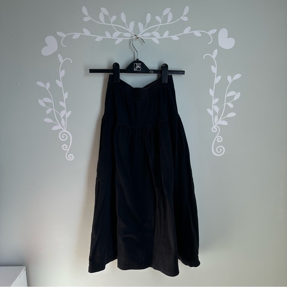 Vintage I.B. Diffusion Black Highwaist Circle Skirt Size M - Picture 4 of 5